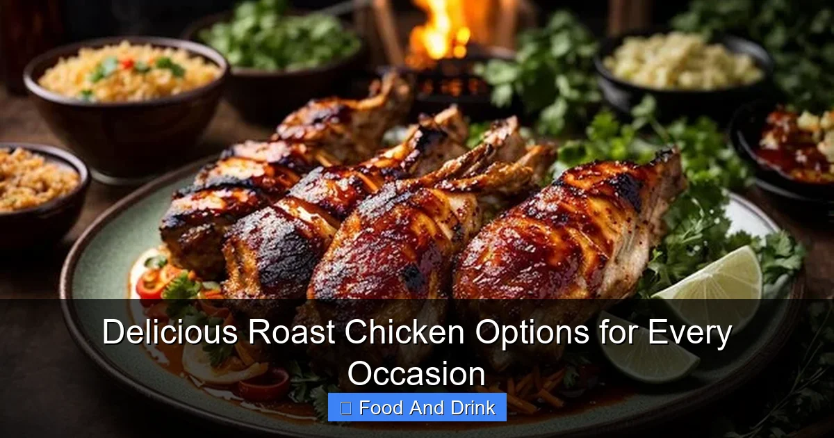 Delicious Roast Chicken Options for Every Occasion | Luna's Kitchen Tips