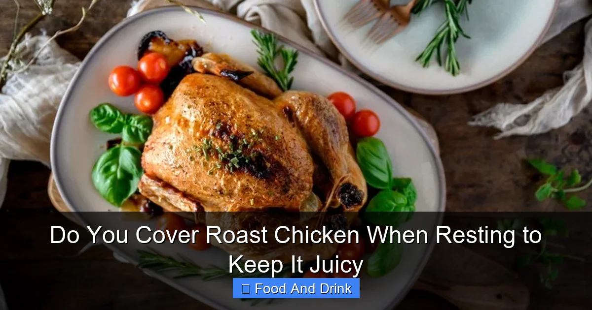 Do You Cover Roast Chicken When Resting to Keep It Juicy
