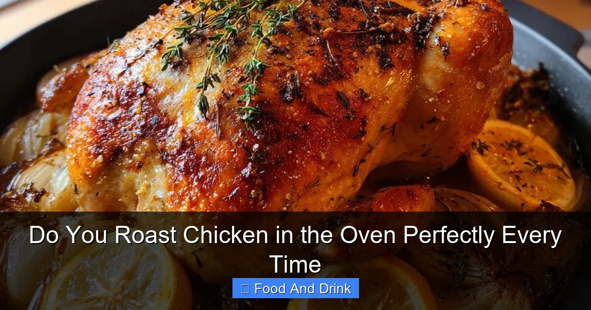 Do You Roast Chicken in the Oven Perfectly Every Time