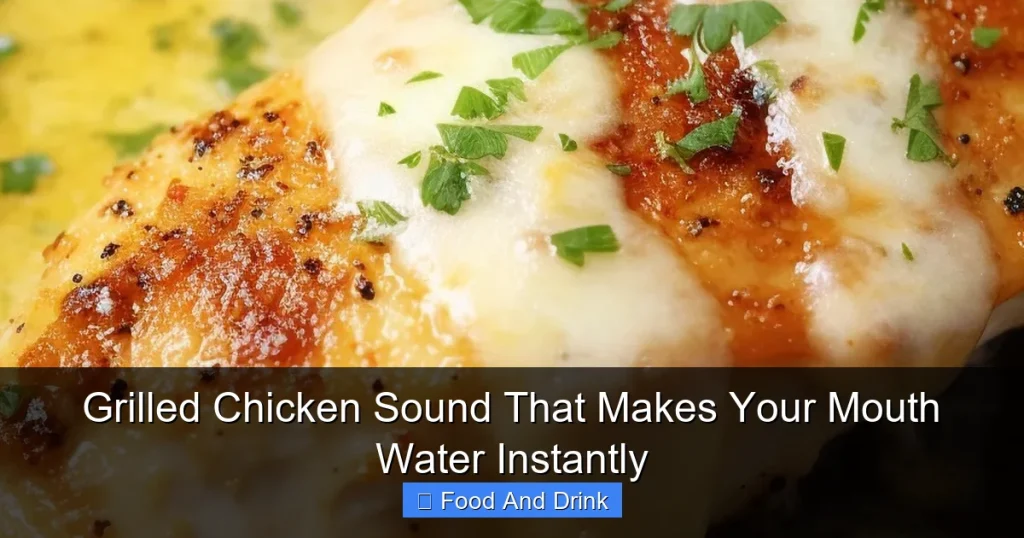 Grilled Chicken Sound That Makes Your Mouth Water Instantly