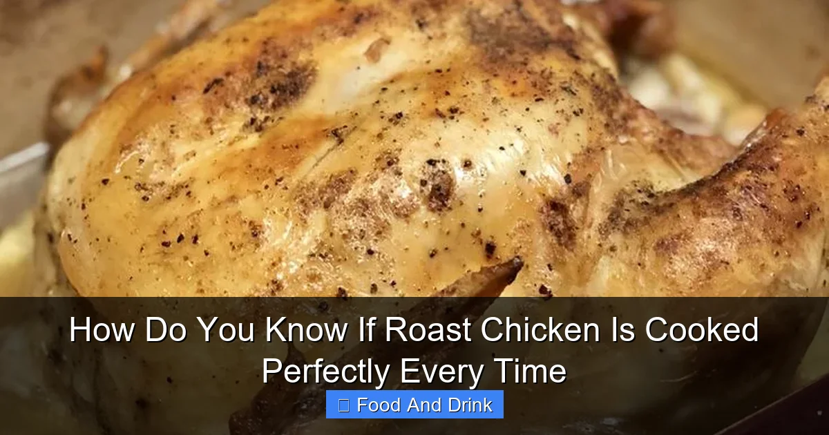 How Do You Know If Roast Chicken Is Cooked Perfectly Every Time
