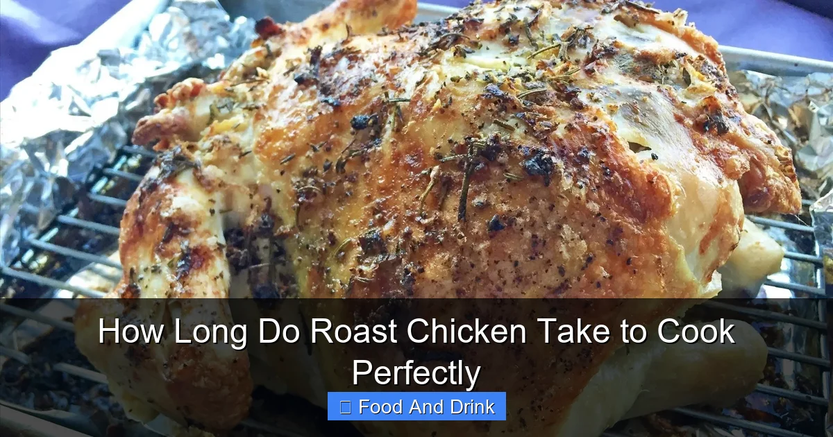 How Long Do Roast Chicken Take to Cook Perfectly