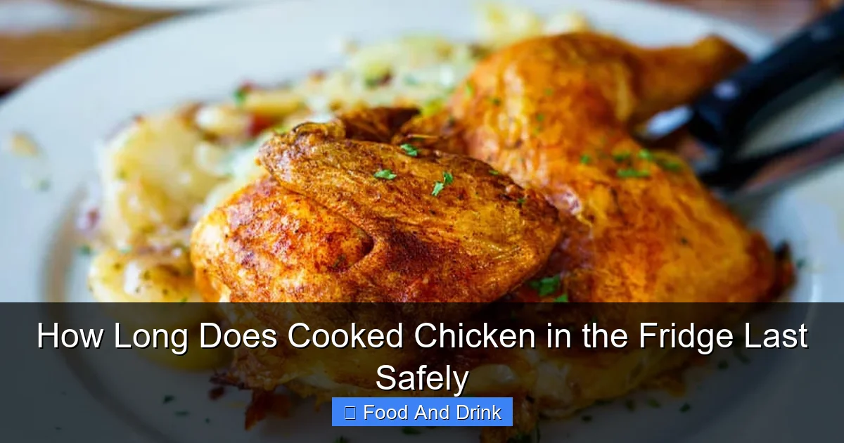 How Long Does Cooked Chicken in the Fridge Last Safely | Luna's Kitchen ...