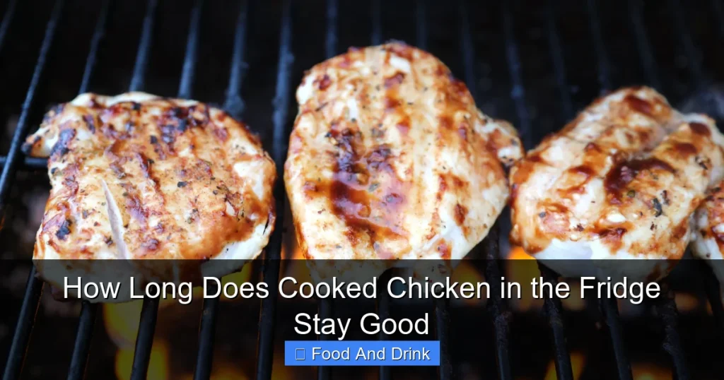 How Long Does Cooked Chicken in the Fridge Stay Good
