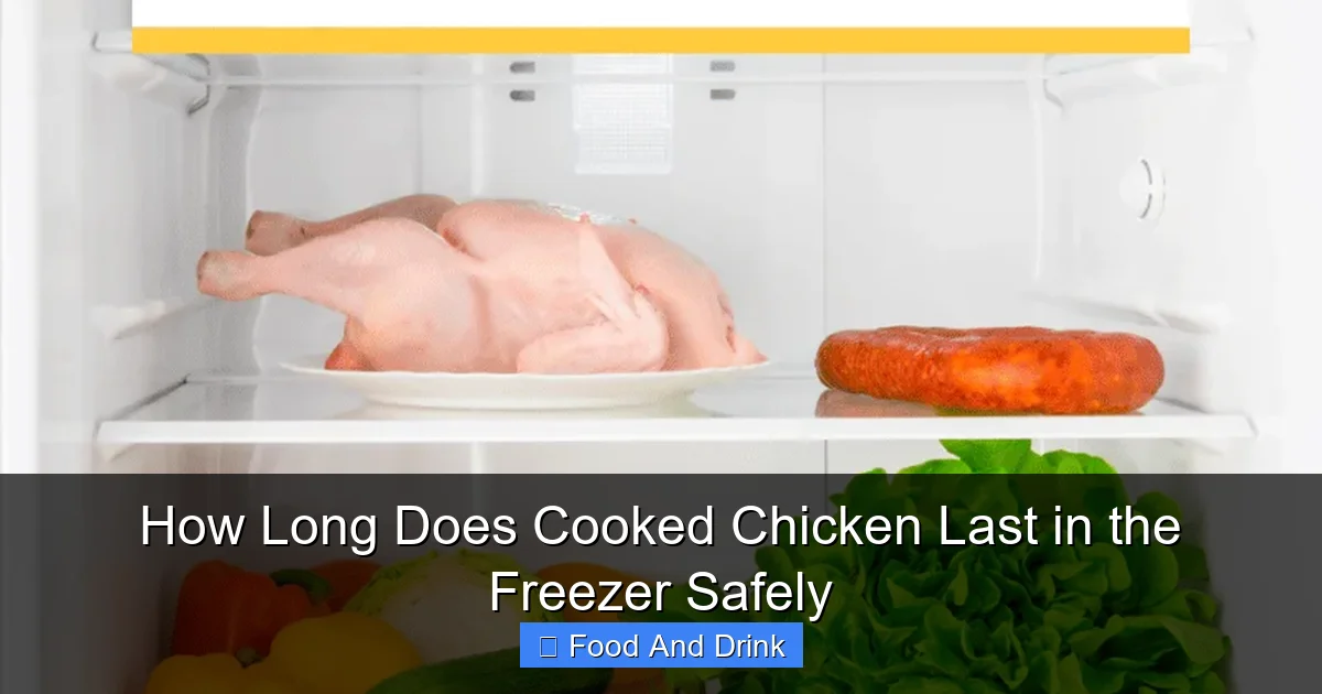How Long Does Cooked Chicken Last in the Freezer Safely