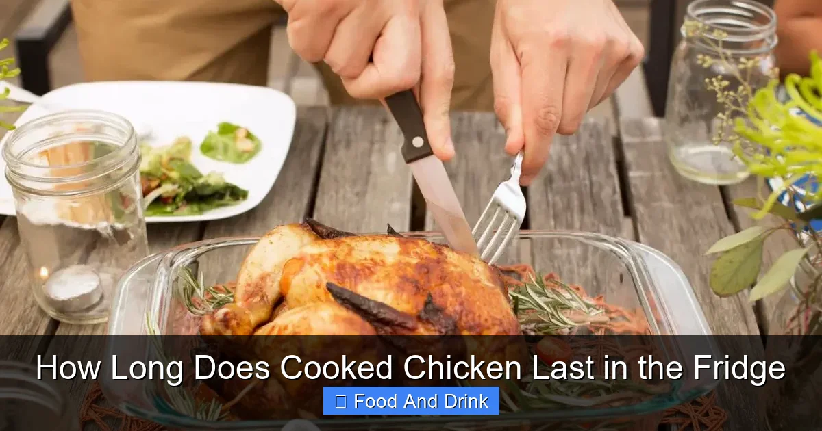 How Long Does Cooked Chicken Last in the Fridge