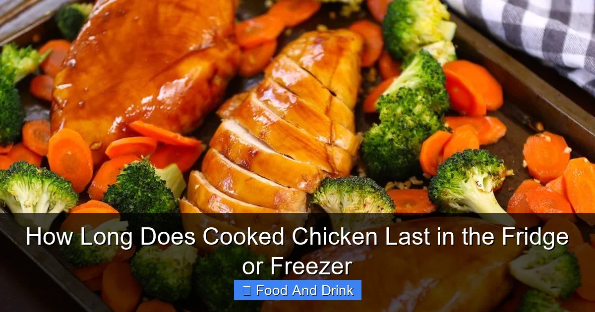 How Long Does Cooked Chicken Last in the Fridge or Freezer | Luna's ...