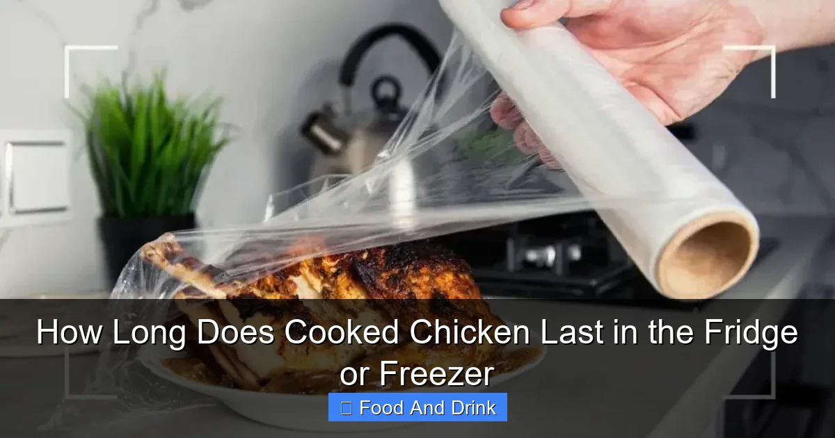How Long Does Cooked Chicken Last in the Fridge or Freezer