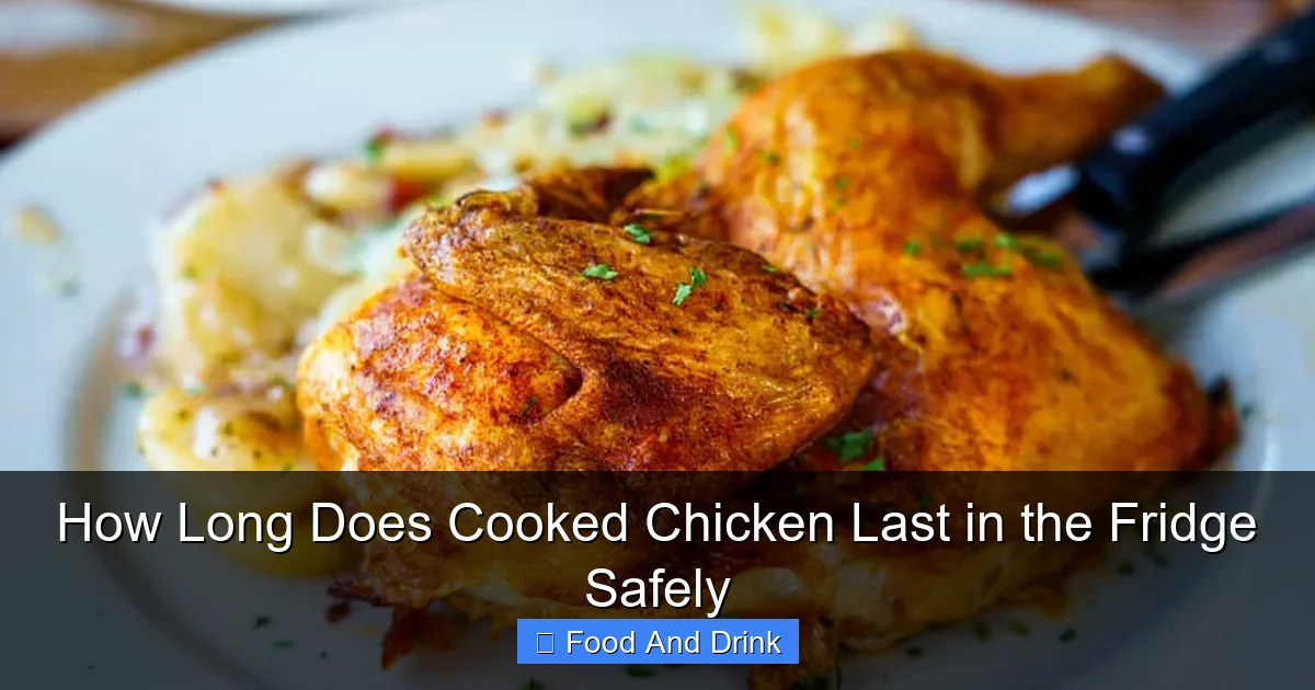 How Long Does Cooked Chicken Last in the Fridge Safely | Luna's Kitchen ...