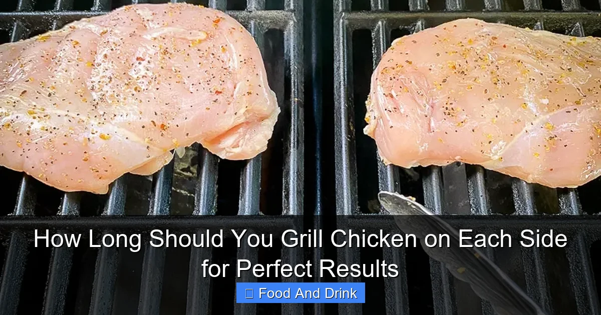 How Long Should You Grill Chicken on Each Side for Perfect Results