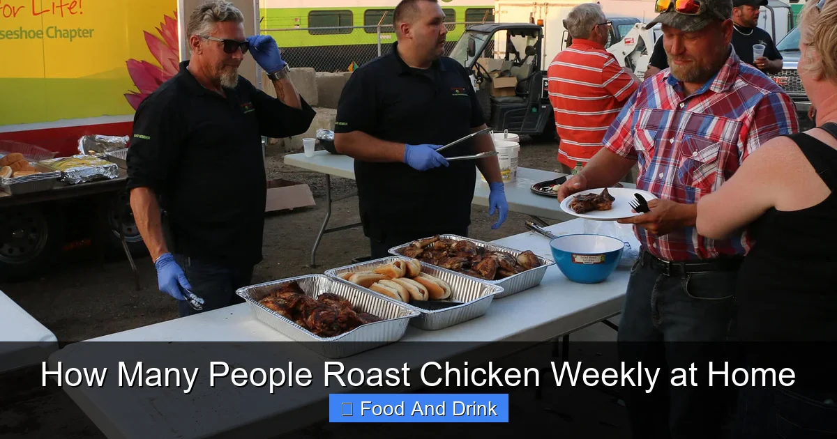 How Many People Roast Chicken Weekly at Home