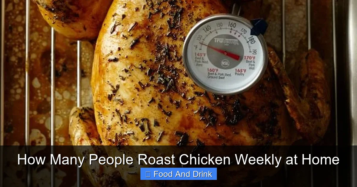 How Many People Roast Chicken Weekly at Home