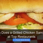 How Much Does a Grilled Chicken Sandwich Cost at Top Restaurants