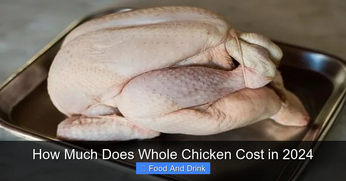 How Much Does Whole Chicken Cost in 2024 | Luna's Kitchen Tips