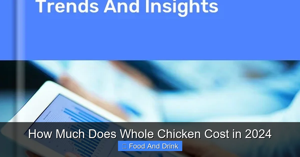 How Much Does Whole Chicken Cost in 2024