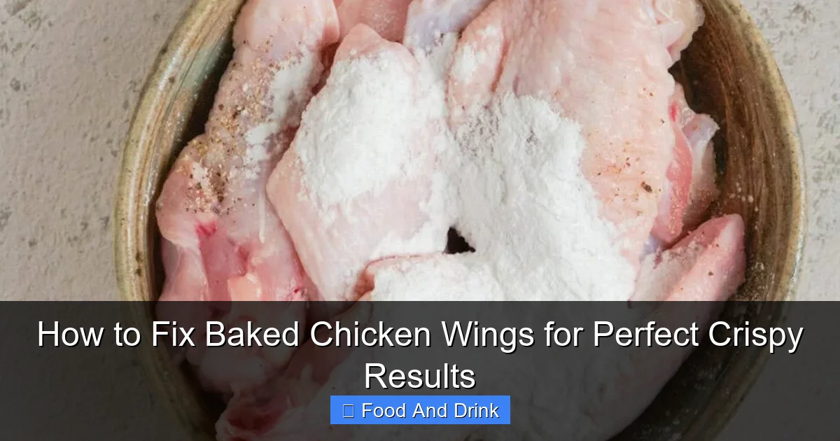 How to Fix Baked Chicken Wings for Perfect Crispy Results