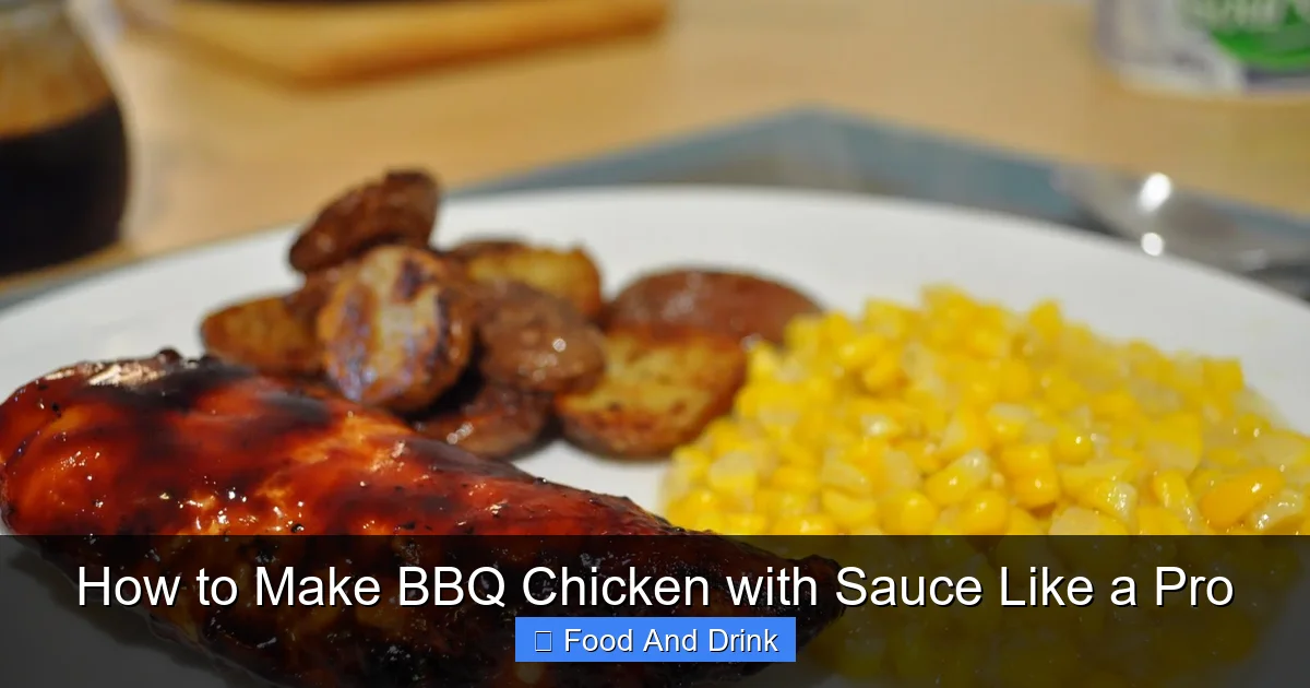 How to Make BBQ Chicken with Sauce Like a Pro