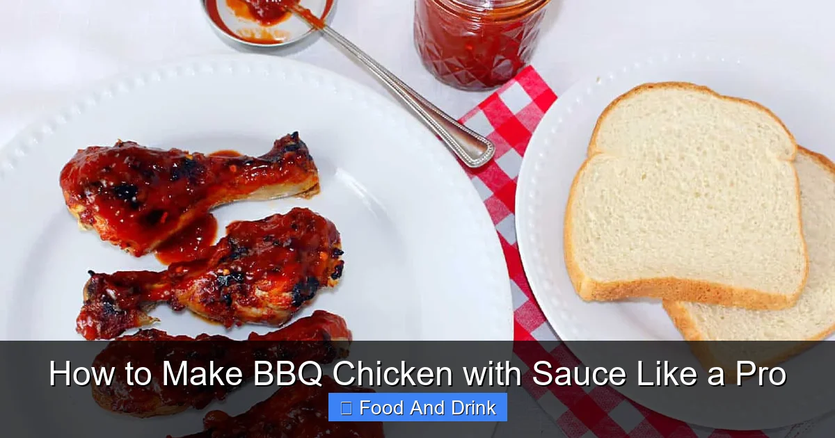 How to Make BBQ Chicken with Sauce Like a Pro