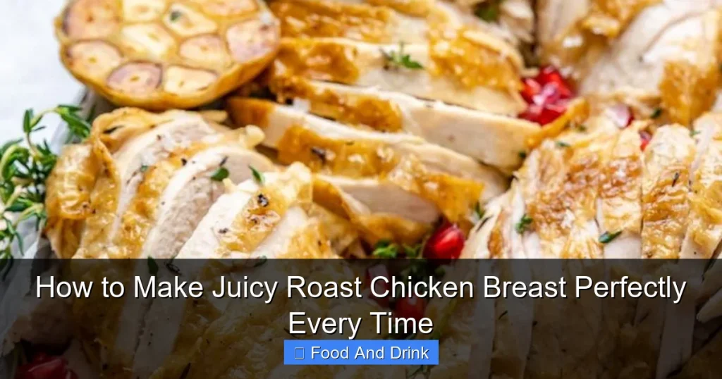 How to Make Juicy Roast Chicken Breast Perfectly Every Time