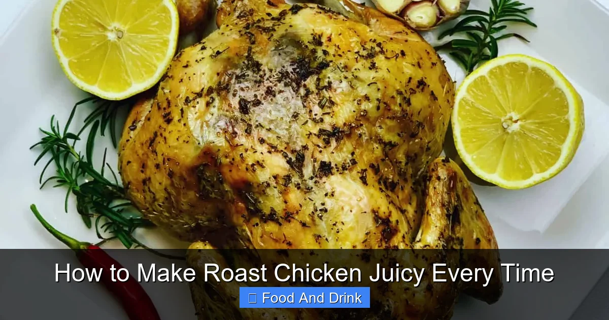 How to Make Roast Chicken Juicy Every Time