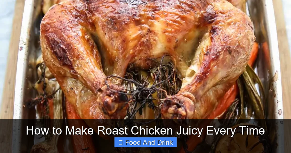 How to Make Roast Chicken Juicy Every Time