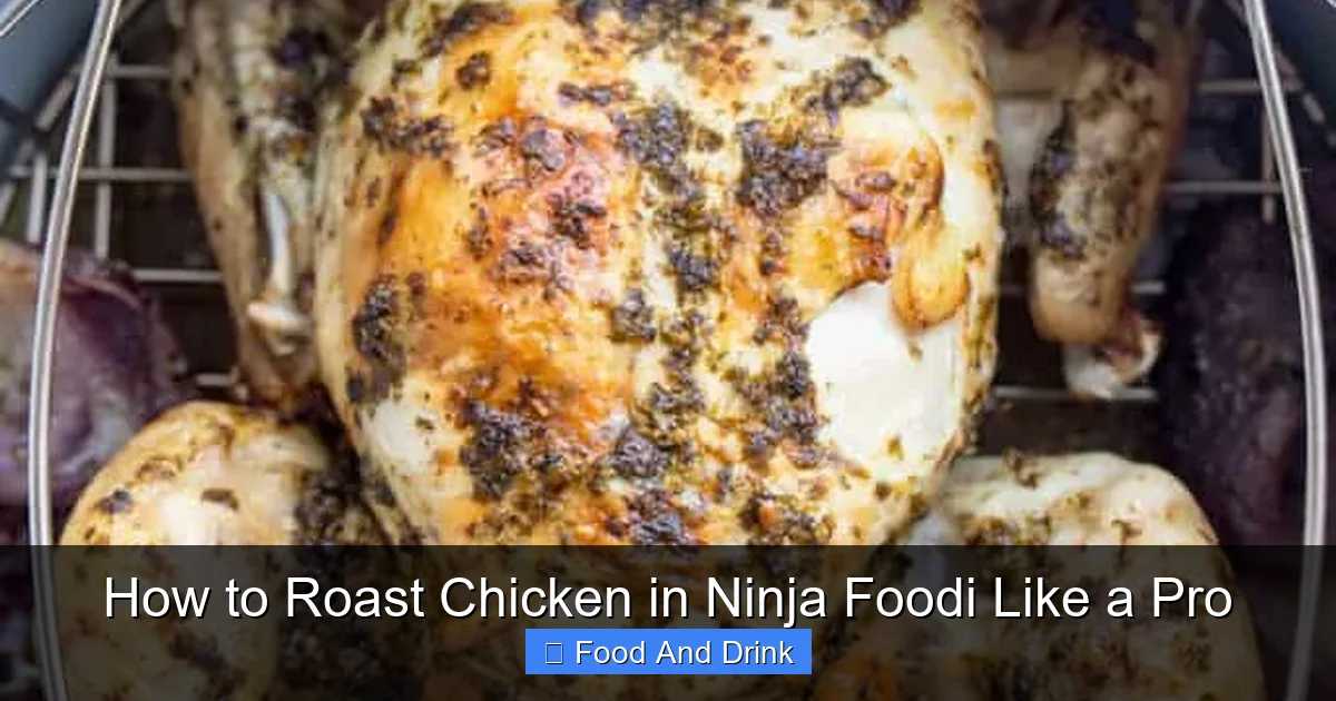 How to Roast Chicken in Ninja Foodi Like a Pro