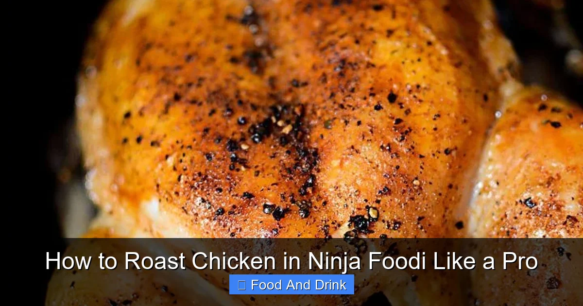 How to Roast Chicken in Ninja Foodi Like a Pro