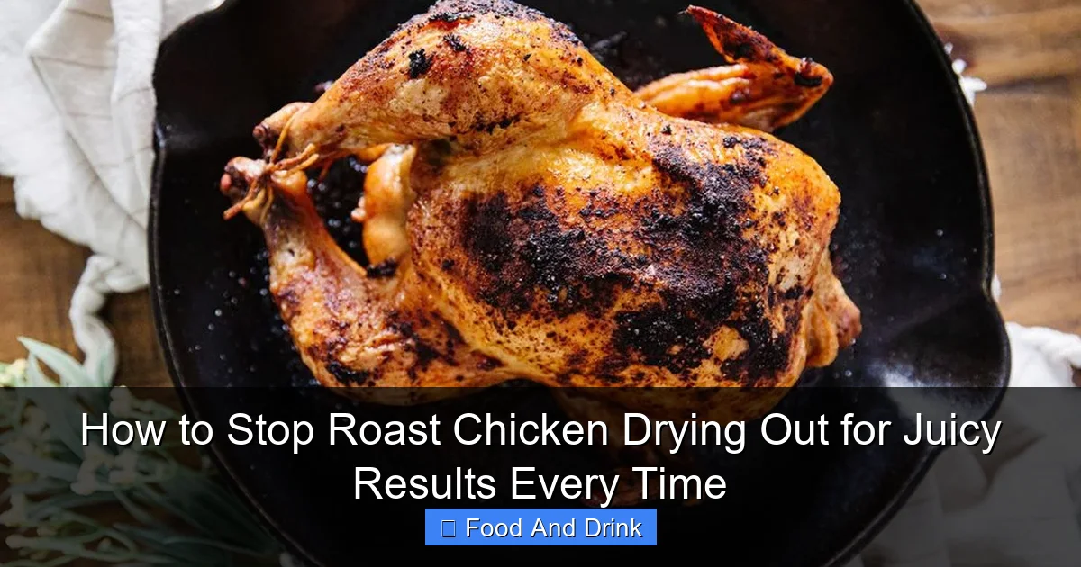 How to Stop Roast Chicken Drying Out for Juicy Results Every Time