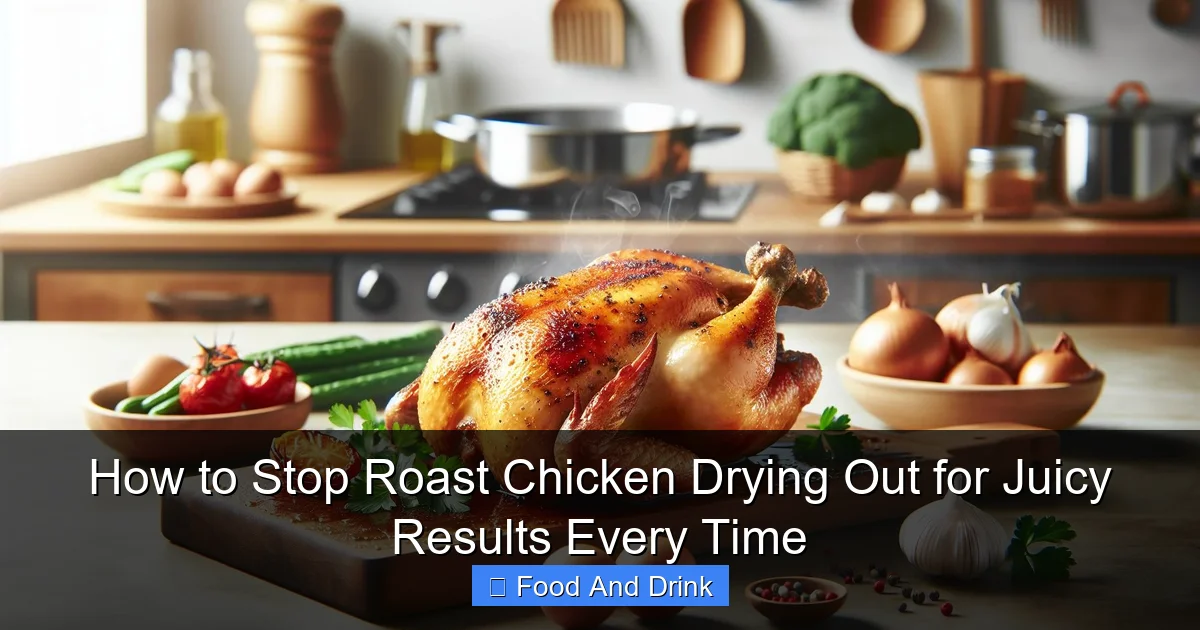 How to Stop Roast Chicken Drying Out for Juicy Results Every Time