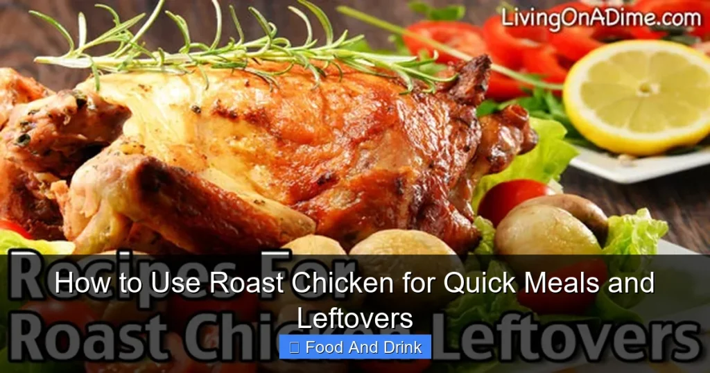 How to Use Roast Chicken for Quick Meals and Leftovers