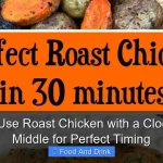 How to Use Roast Chicken with a Clock in the Middle for Perfect Timing