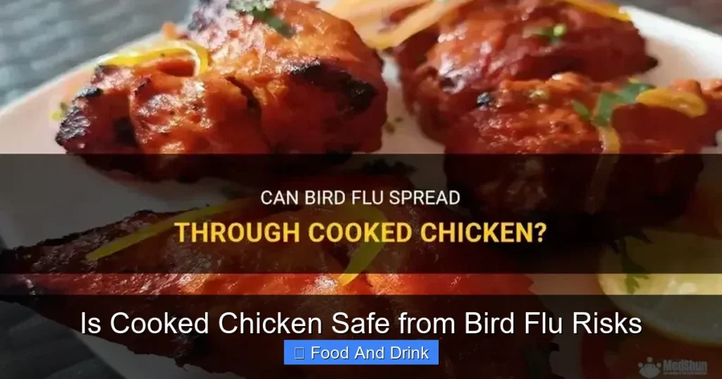 Is Cooked Chicken Safe from Bird Flu Risks