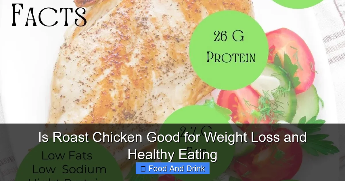 Is Roast Chicken Good for Weight Loss and Healthy Eating