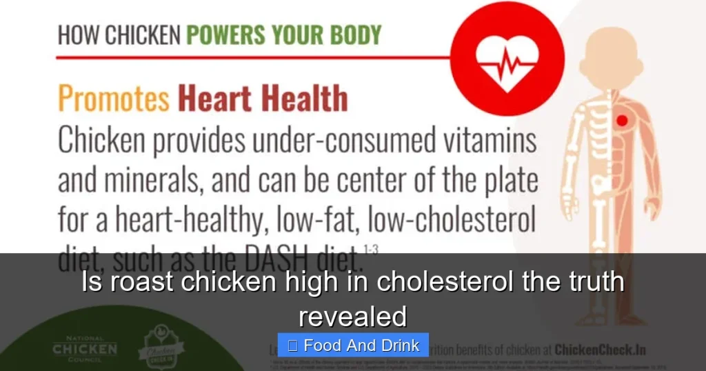 Is roast chicken high in cholesterol the truth revealed
