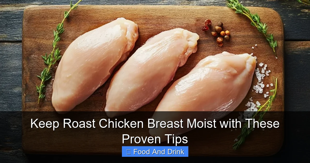 Keep Roast Chicken Breast Moist with These Proven Tips