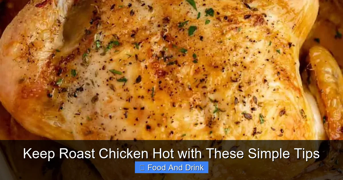 Keep Roast Chicken Hot with These Simple Tips