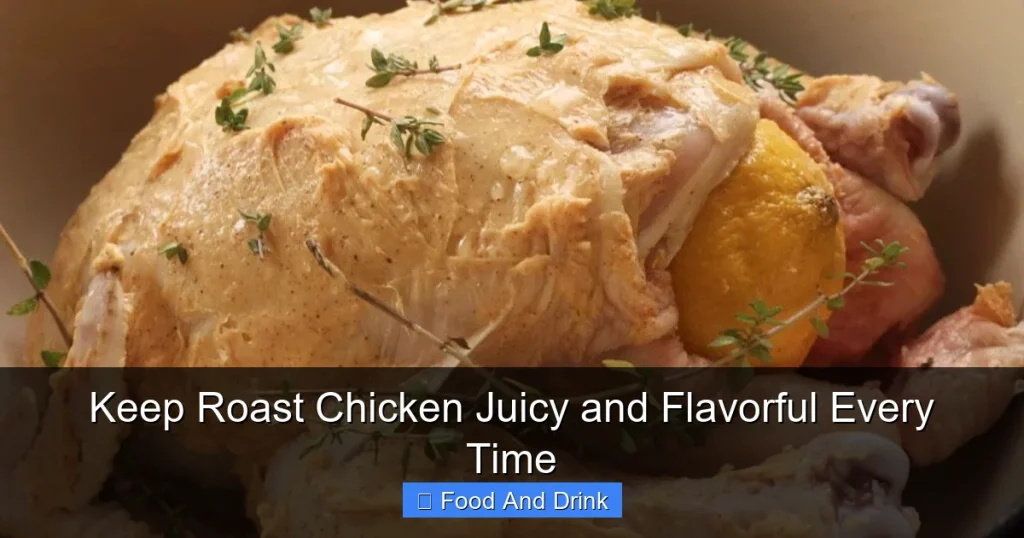 Keep Roast Chicken Juicy and Flavorful Every Time