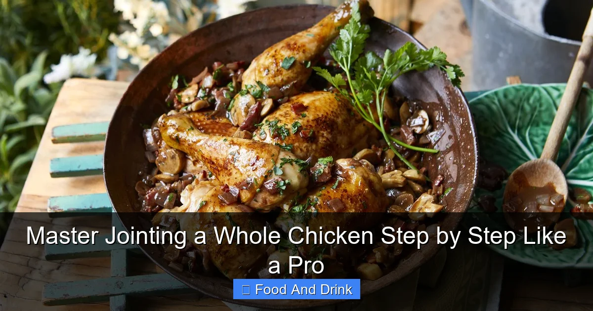 Master Jointing a Whole Chicken Step by Step Like a Pro