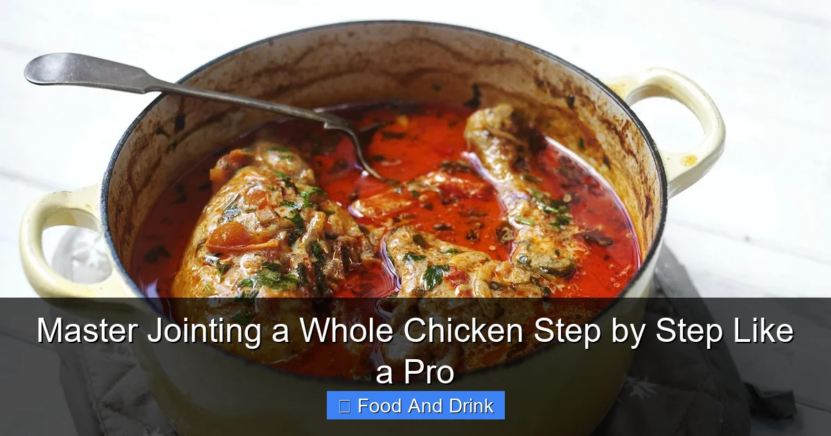 Master Jointing a Whole Chicken Step by Step Like a Pro