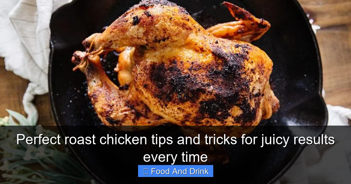 Perfect roast chicken tips and tricks for juicy results every time