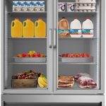 Pemberly Row 2-Door LED Stainless Steel Reach-in Refrigerator Cooler Review: Sle