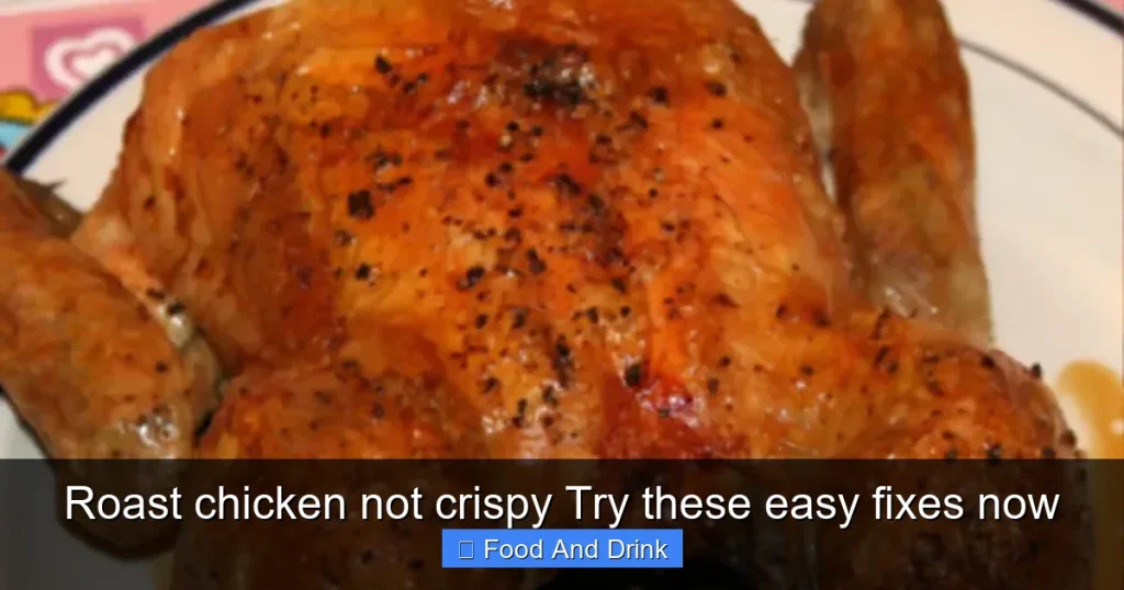 Roast chicken not crispy Try these easy fixes now
