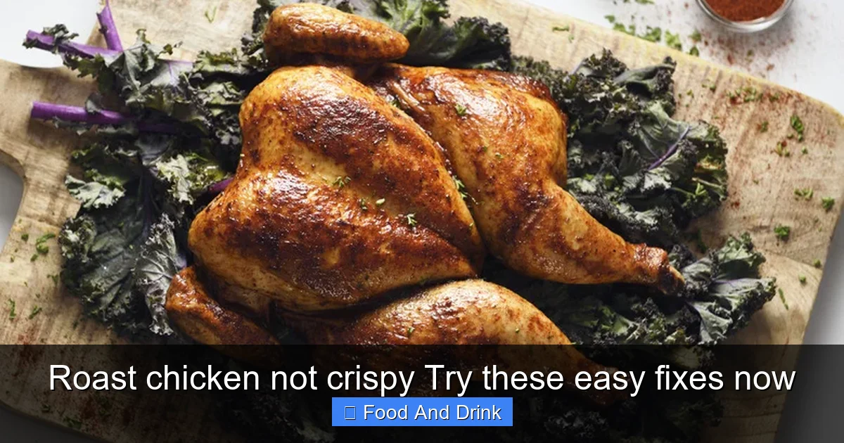 Roast chicken not crispy Try these easy fixes now