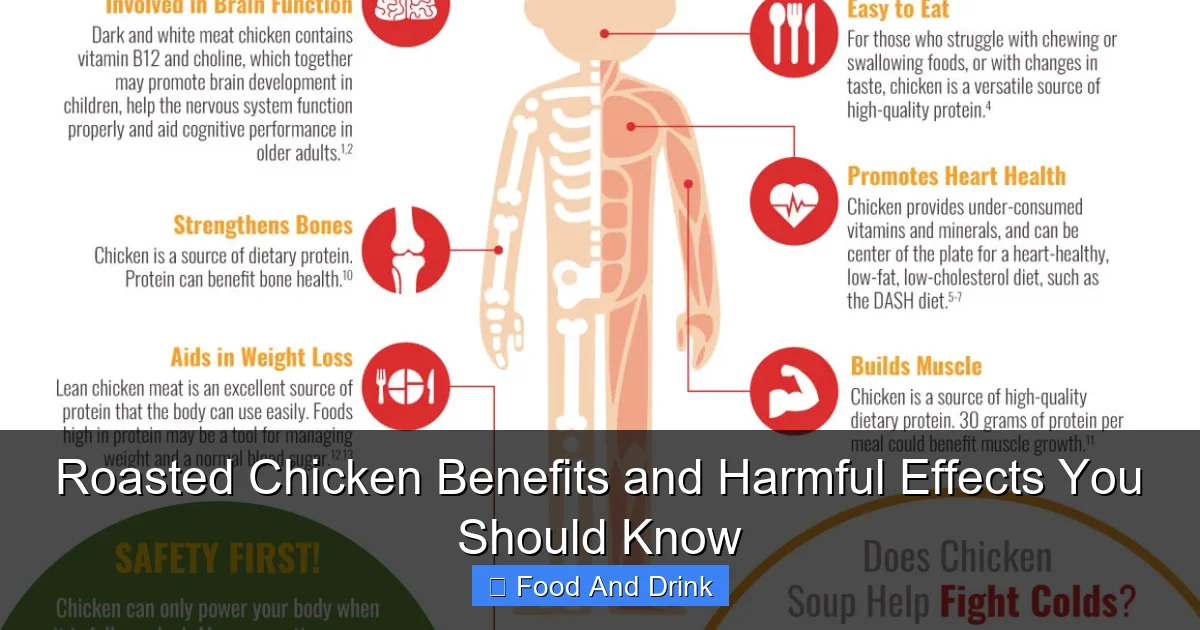Roasted Chicken Benefits and Harmful Effects You Should Know