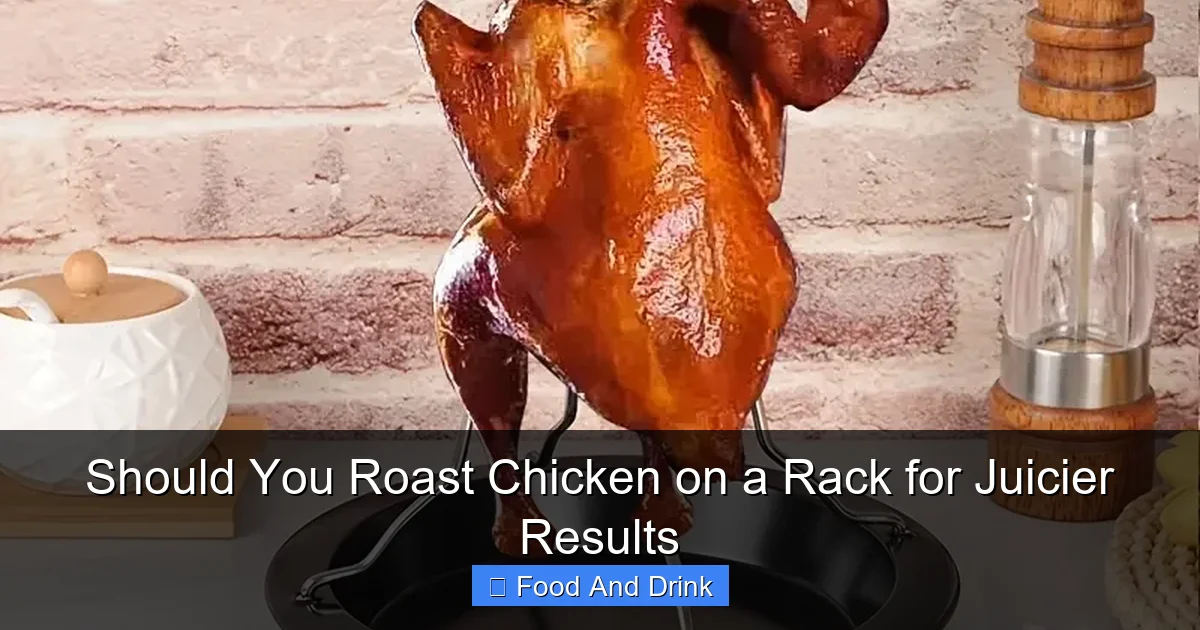 Should You Roast Chicken on a Rack for Juicier Results | Luna's Kitchen ...