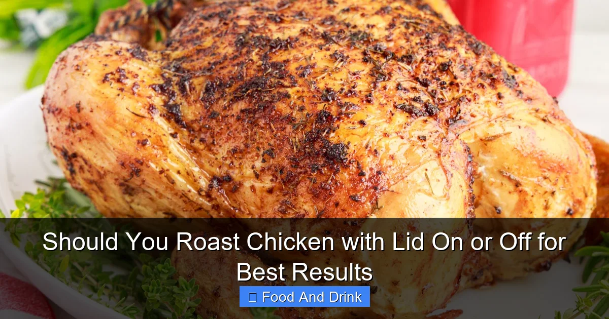 Should You Roast Chicken with Lid On or Off for Best Results