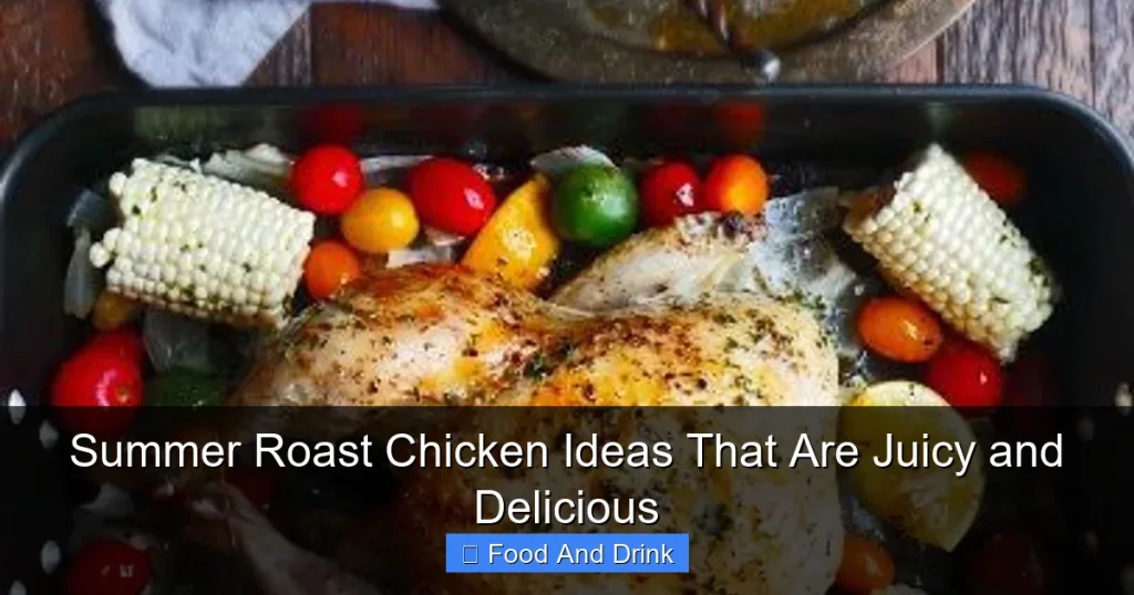 Summer Roast Chicken Ideas That Are Juicy and Delicious