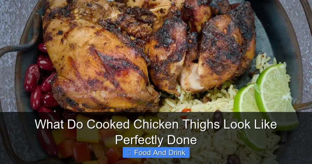 What Do Cooked Chicken Thighs Look Like Perfectly Done