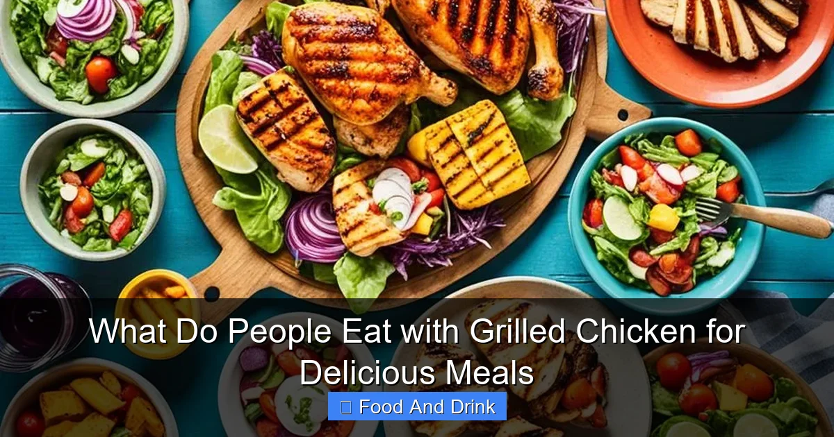 What Do People Eat with Grilled Chicken for Delicious Meals