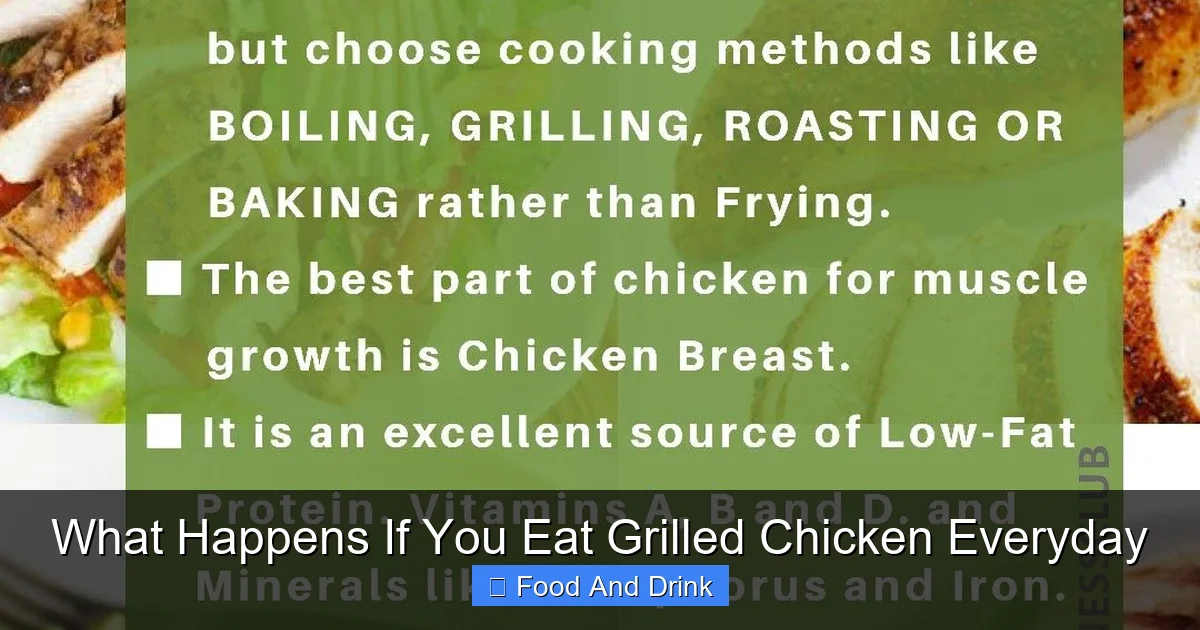 What Happens If You Eat Grilled Chicken Everyday
